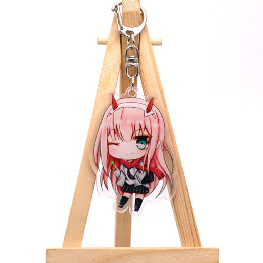 Móc Khóa Acrylic Hình Nhân Vật Hoạt Hình Anime Daring In The FRANXX Dễ Thương