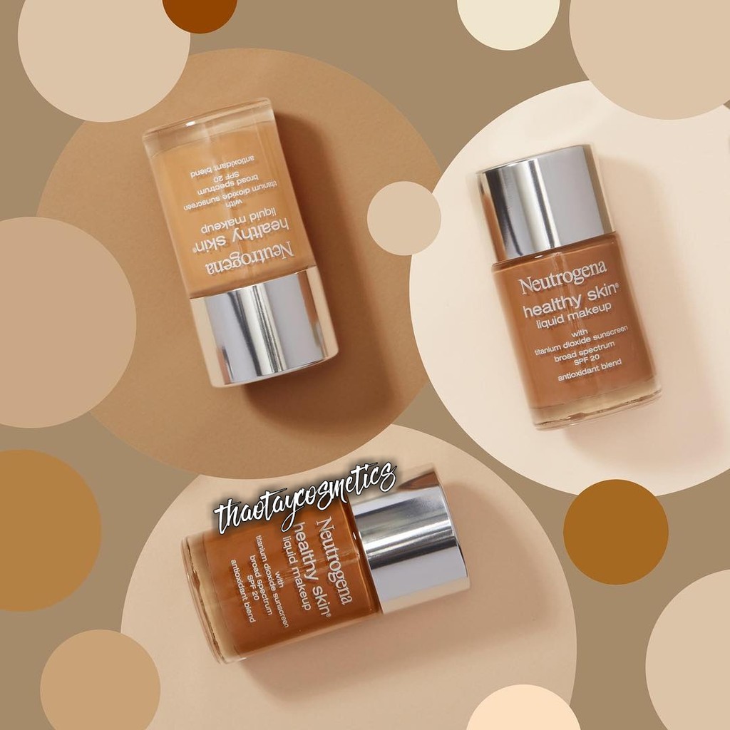 [Hàng Mỹ] Kem nền dưỡng da Neutrogena Healthy Skin Liquid Makeup SPF 20 (30ml)