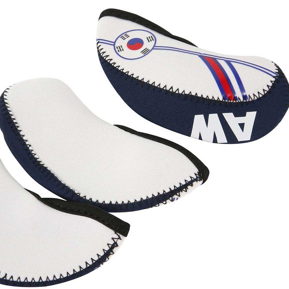 IVORY Bộ 10 Vỏ Bọc Bảo Vệ Đầu Gậy Đánh Golf Bằng Sắt Siêu Bền Tiện Dụng