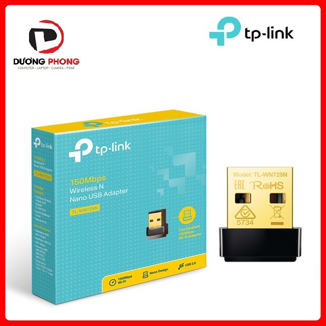 USB Thu Wifi TP-LINK TL-WN 725N - BH Chính Hãng 24T | BigBuy360 - bigbuy360.vn