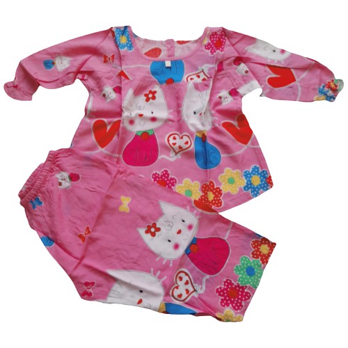 Đồ Bộ Dài Tay Chất Vải Tole  Loại 1 Cho Bé Gái từ 5-28kg