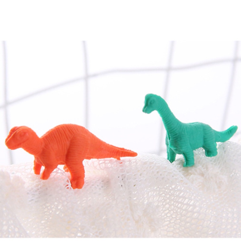 Bộ Gôm Tẩy Hình Khủng Long Hoạt Hình Mini