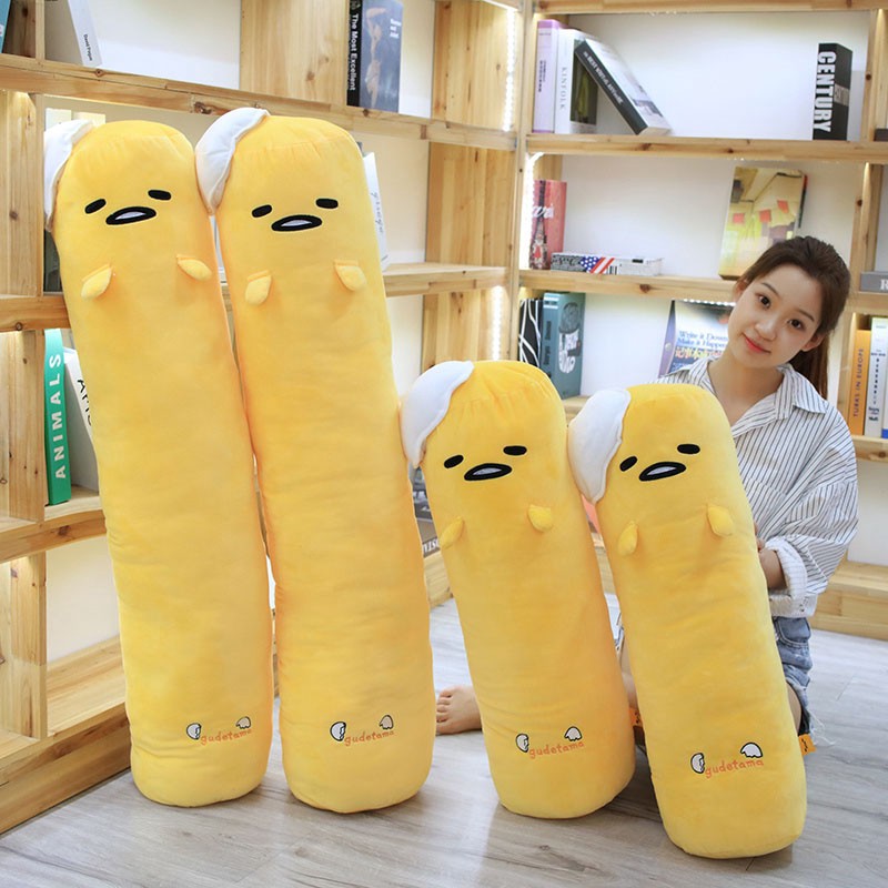 Gối Ôm Nhồi Bông Dài Hình Trứng Lười Gudetama 2 Kích Thước 84224207