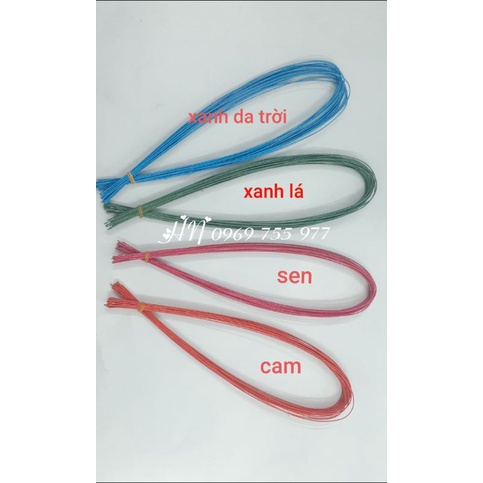 Kẽm màu làm hoa voan