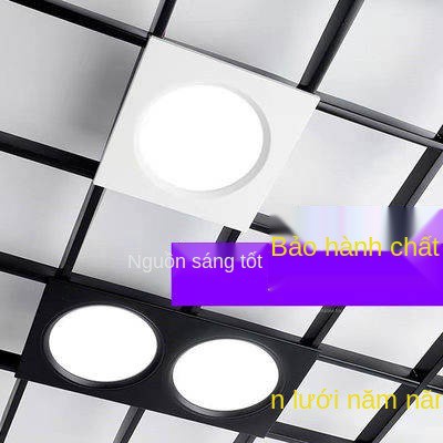 Đèn led lưới tản nhiệt 15x15 xi lanh vuông Lưới ánh sáng Cob đôi Headquattochang Đèn 10 * 20 Hộp mực Lưới