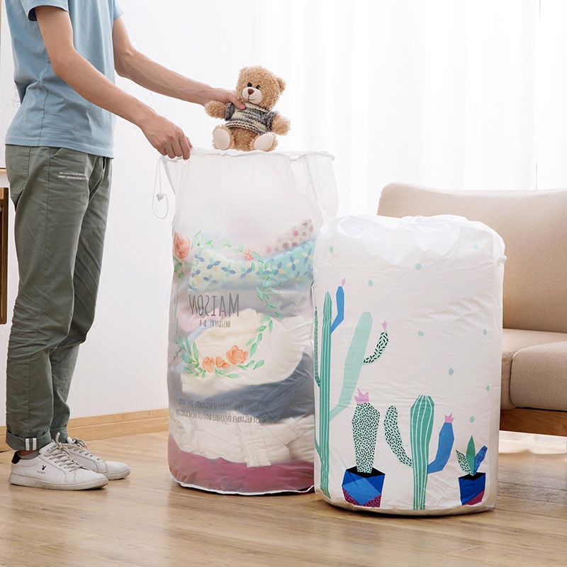 Túi rút chống thấm nước đựng quần áo, chăn màn kích thước lớn 82x43 cm