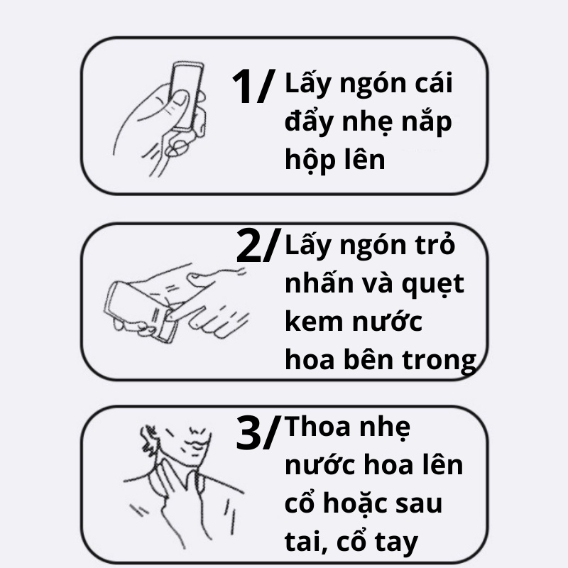 Set 4 hộp nước hoa khô nữ chính hãng thơm lâu dạng sáp tạo hình cô bé cực cute cùng hộp quà tặng cực đẹp - Diki Store