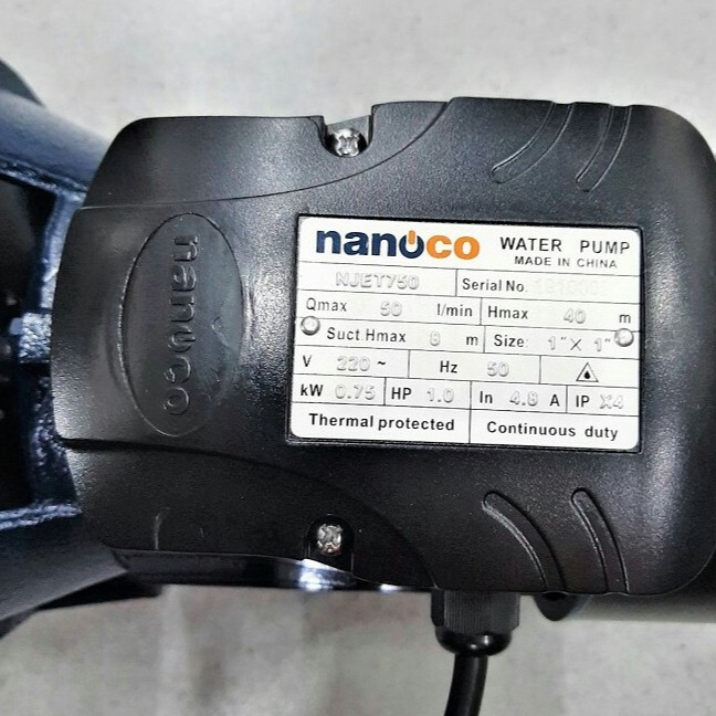 [NANOCO] Máy bơm đầu JET NJET750