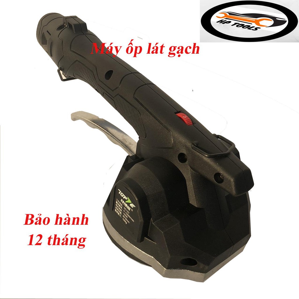 Máy Rung Ốp Lát Gạch Hãng TOPVEL. 2 Chức Năng Hít, Rung Gạch - 6 Cấp Rung kèm pin dung lượng cao - Bảo hành 6 tháng