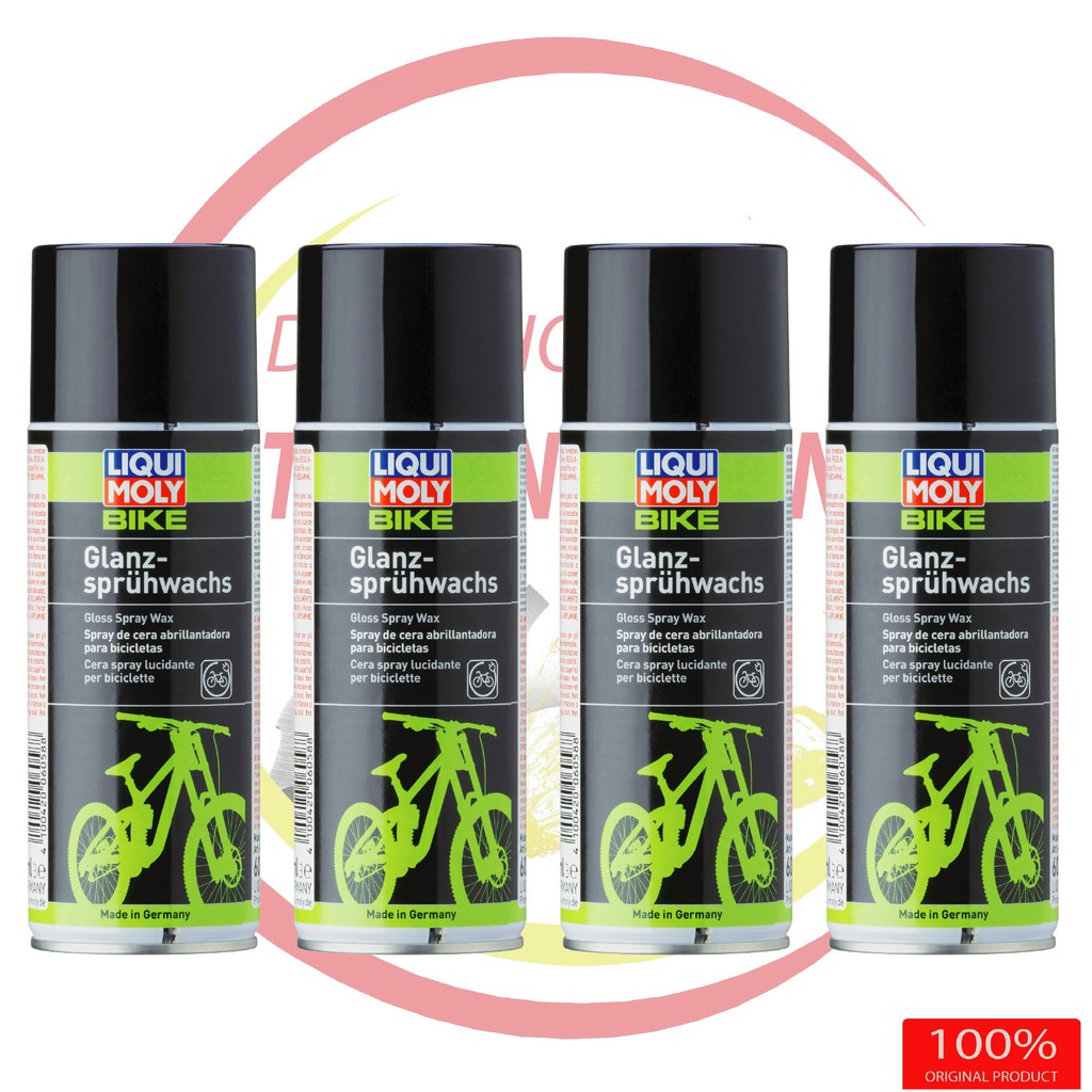 Sáp đánh bóng sơn xe đạp Moly Liqui Bike Gloss Spray Wax 6058 400ml