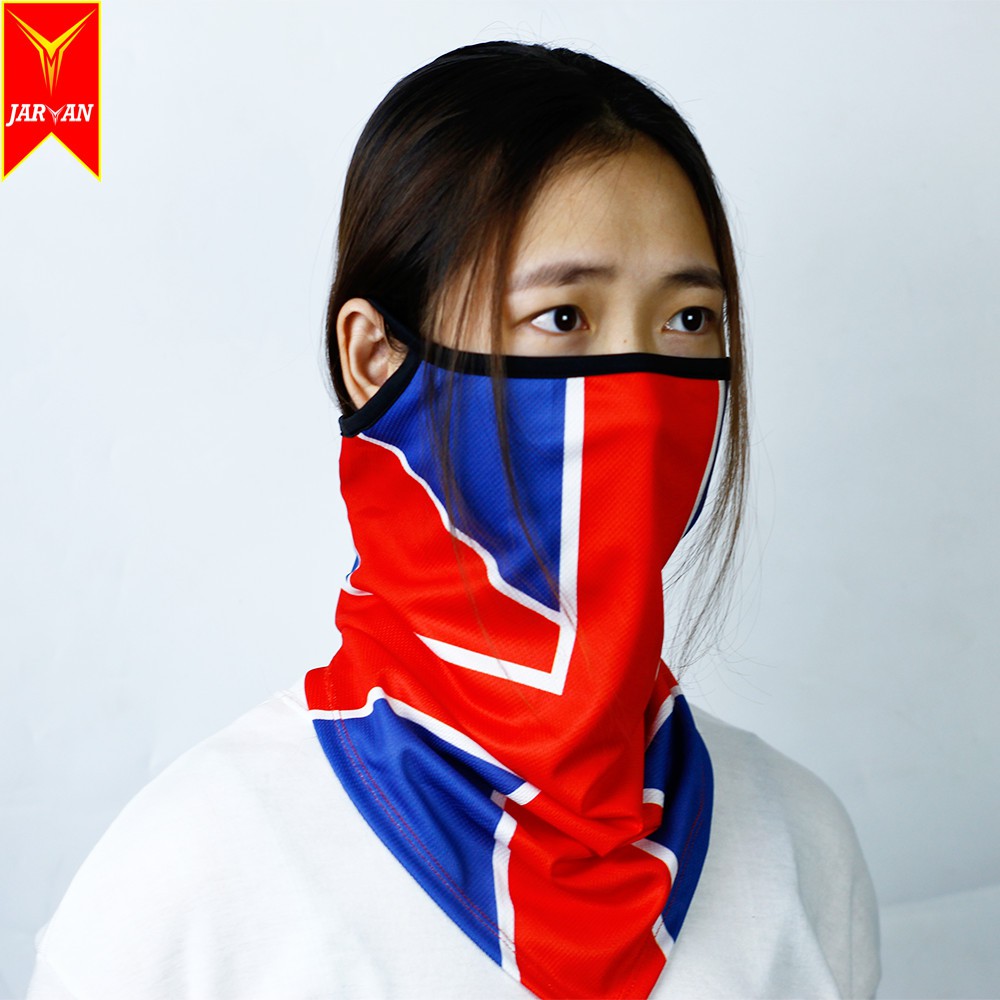 Khăn đa năng hở tai hình tam giác co dãn 4 chiều cao cấp