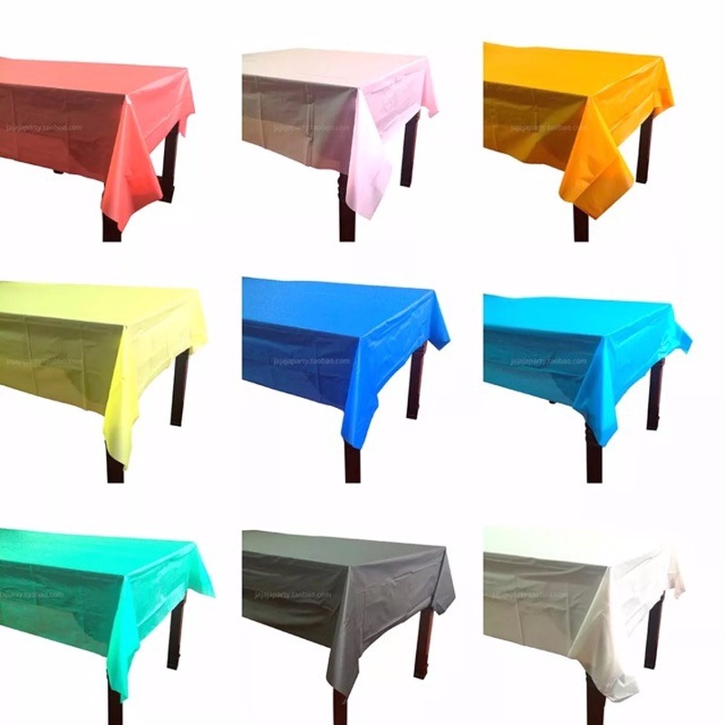 Khăn trải bàn trang trí tiệc sinh nhật bằng Pe 137*183cm