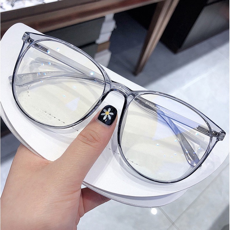 Kính đọc sách gọng tròn siêu nhẹ cản bức xạ nhiều màu sắc tự chọn dành cho nam và nữ