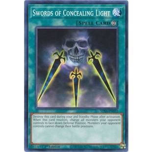 Thẻ bài Yugioh - TCG - Swords of Concealing Light / SDSA-EN032'