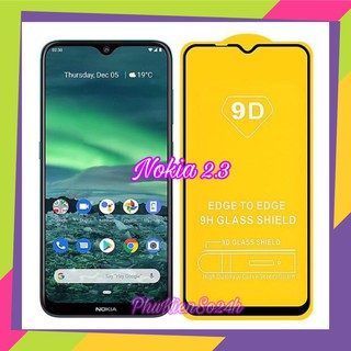 Kính Cường Lực Nokia 2.3 9D Full Màn hình tặng keo chống hở mép