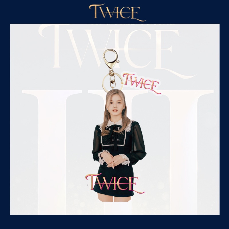 Móc Khóa Acrylic In Hình Các Thành Viên Nhóm Nhạc TWICE