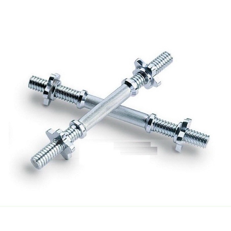 Đòn tạ tay mạ Niken Hàng Nhập khẩu dài tiêu chuẩn 35cm