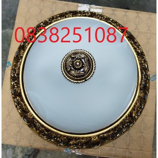 ĐÈN MÂM ỐP TRẦN 8013- đèn ốp trần ban công - phi 350
