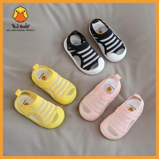 Dép Trẻ Em Giày Bún Lưới Thoáng Chân Tập Đi Bé Trai Bé Gái Đế Cao Su Non Chống Vấp Chính Hãng Rase Duck