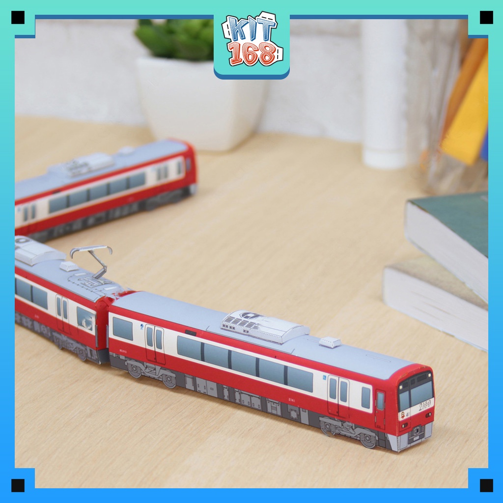 Mô hình giấy Tàu điện ngầm Keikyu 2100 series