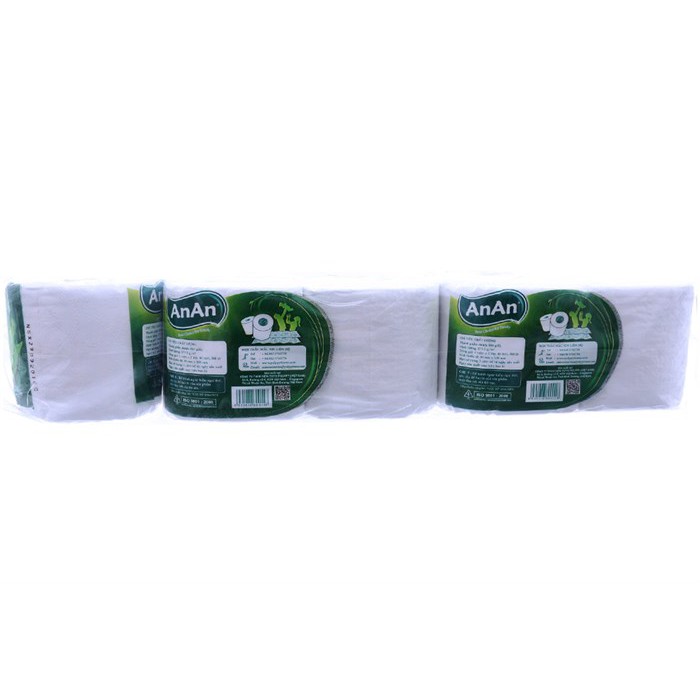 Giấy Vệ Sinh An An Chính Hãng - Lốc 10 Cuộn