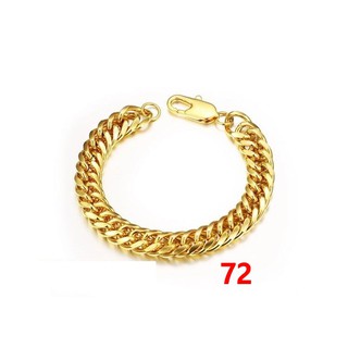Lắc Tay Nam Titan Vàng size 10mm