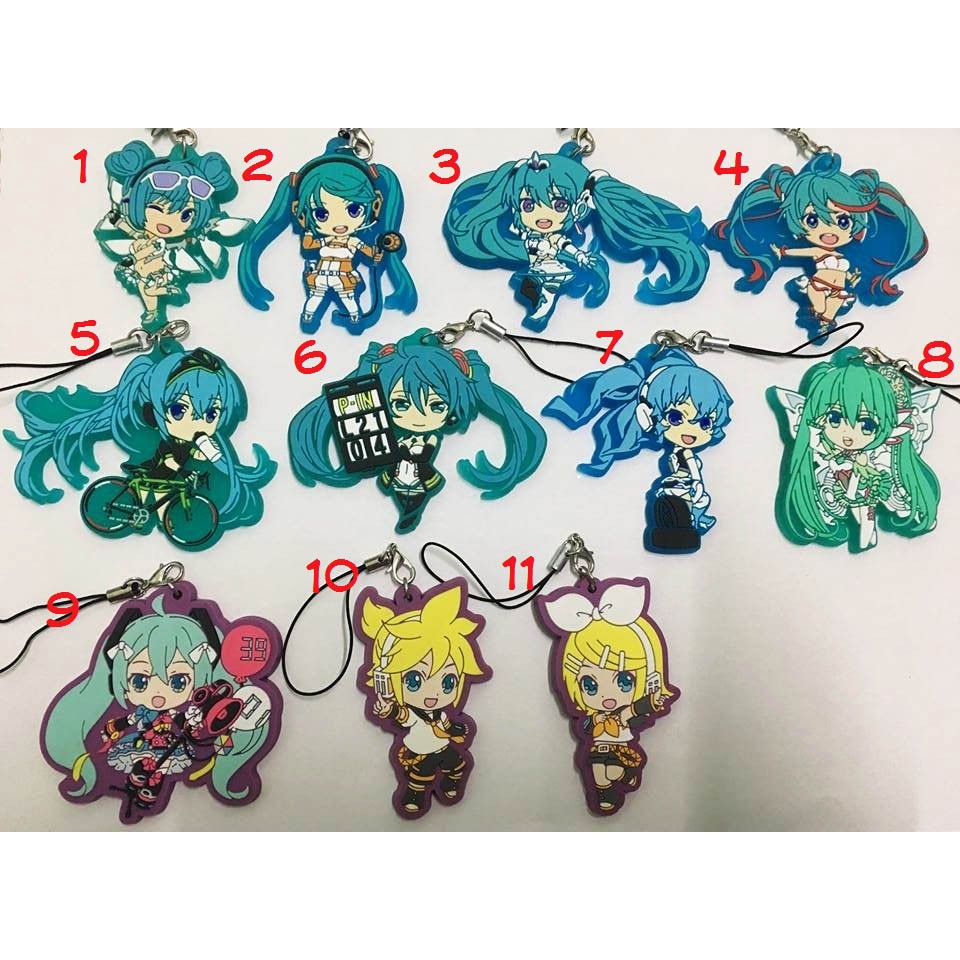 Móc khóa Vocaloid hàng 2nd chính hãng
