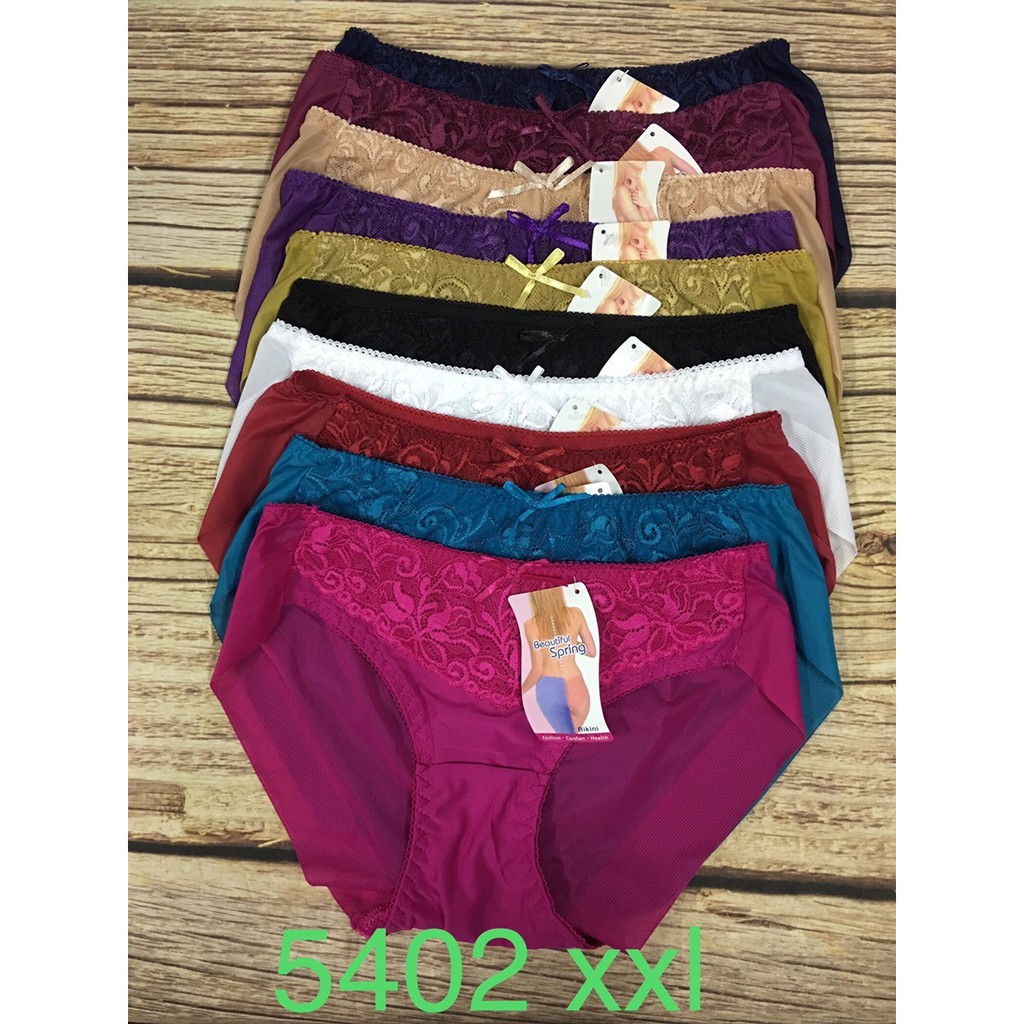 Quần Lót Nữ - 5 Quần Ren Thun Lạnh - Mã 5402 | BigBuy360 - bigbuy360.vn