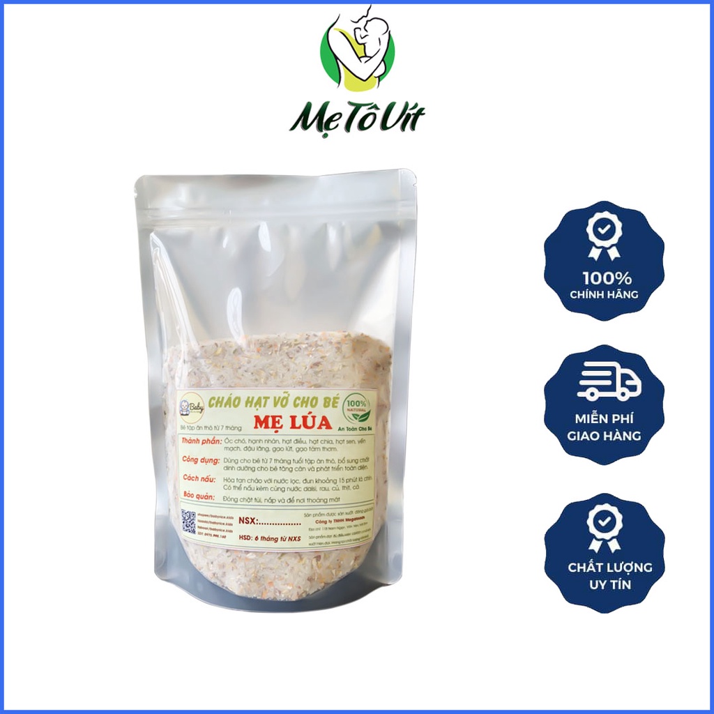 Cháo Hạt Vỡ Gạo Vỡ Cho Bé Từ 7M Tập Ăn Thô Mẹ Lúa Đầu Đủ Chất Dinh Dưỡng Bé Phát Triển Toàn Diện 002
