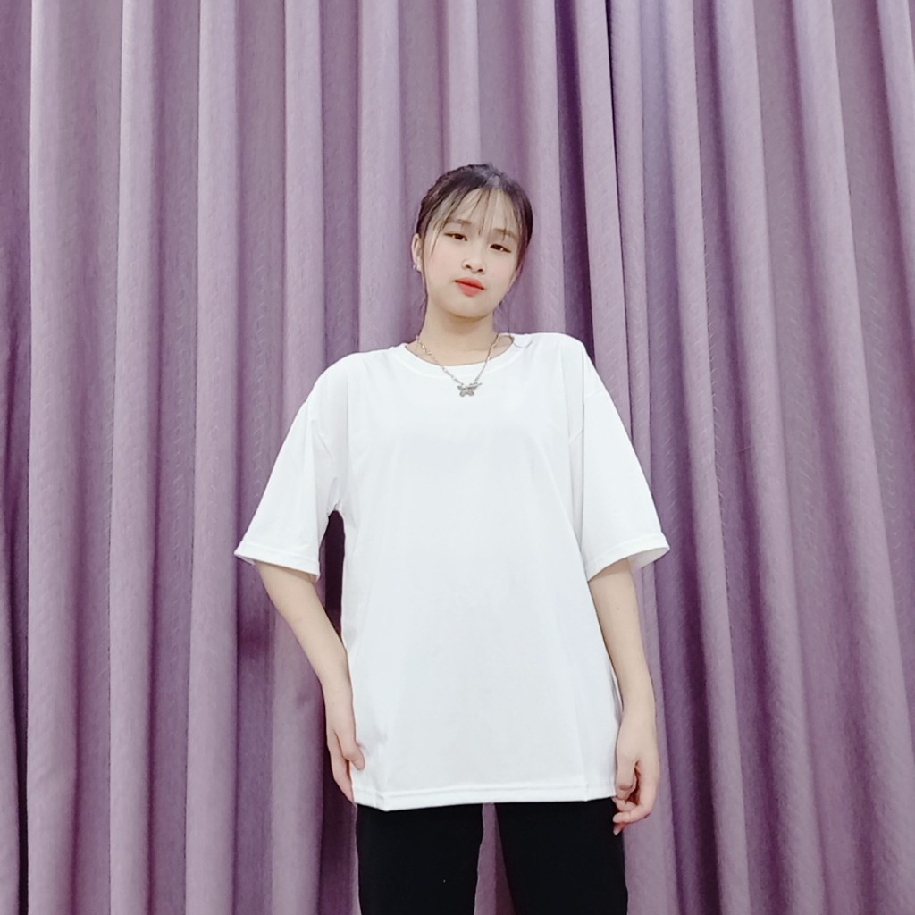 Áo phông nam nữ form rộng màu trơn Aodepdayz, áo thun unisex tay lỡ oversize chất cotton siêu đẹp | WebRaoVat - webraovat.net.vn