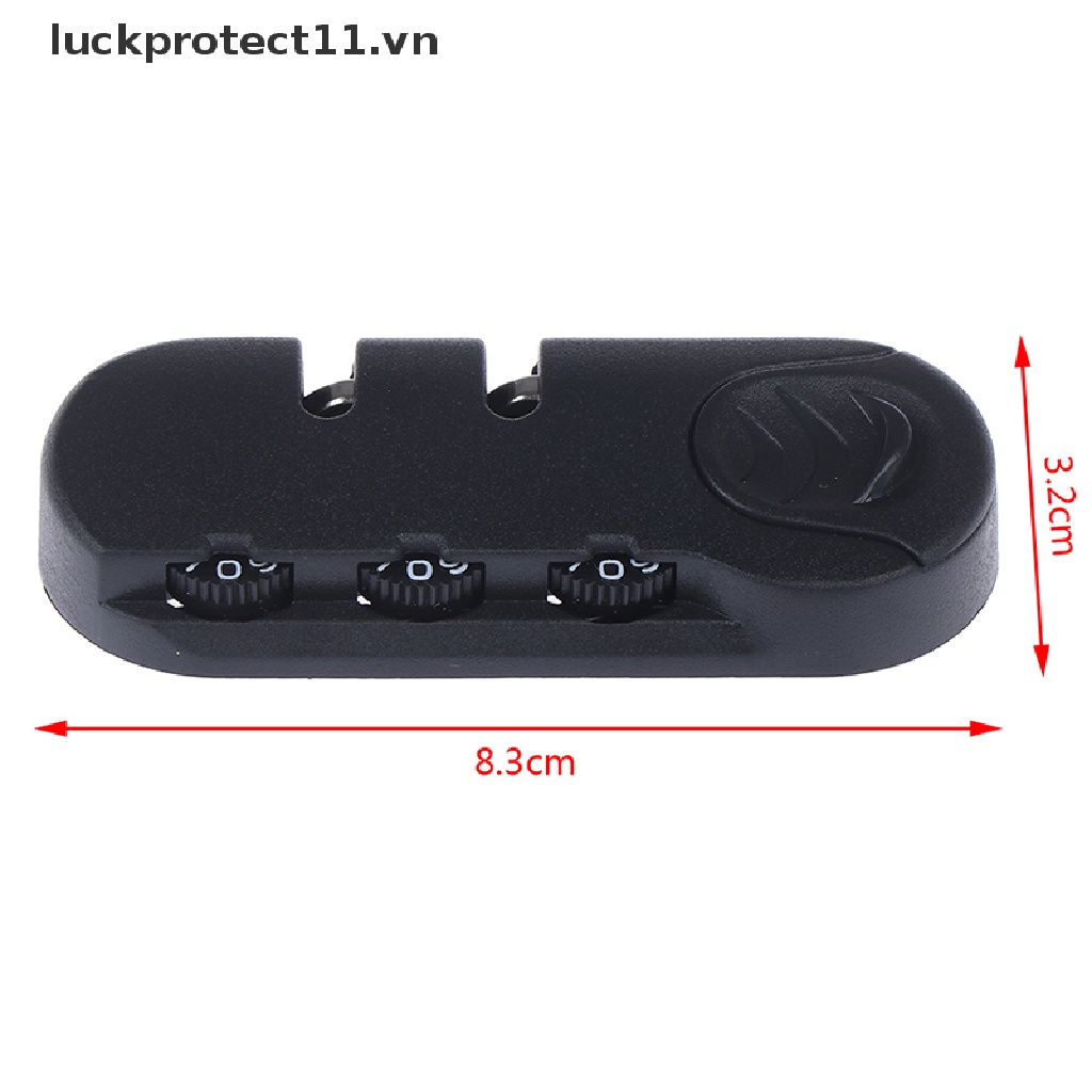 Ổ Khóa Hành Lý Du Lịch Kết Hợp Mật Khẩu In Chữ Và Số Tiện Dụng