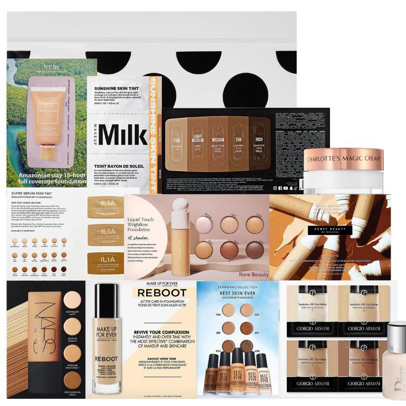 Sample Mẫu Kem Nền - Che Khuyết Điểm Highend - Sephora Gift