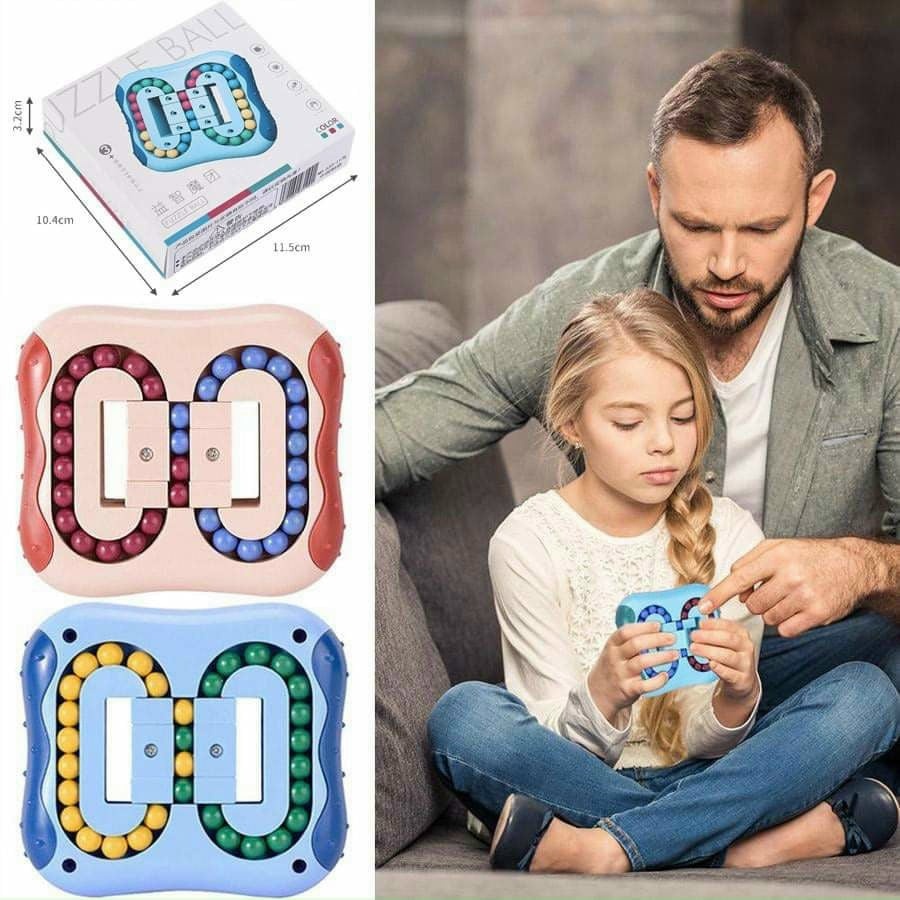 Đồ chơi rubik hạt đậu - Rubic bi biến thể giảm căng thẳng, luyện trí não- SUNNY TOYS