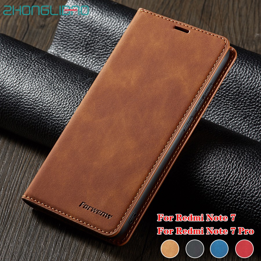 Ốp Lưng Điện Thoại Dạng Ví Da Lật Dành Cho Xiaomi Redmi Note 7 8 Book Xiomi Redmi Note 7 8 Pro Xiaomi Redmi Note7