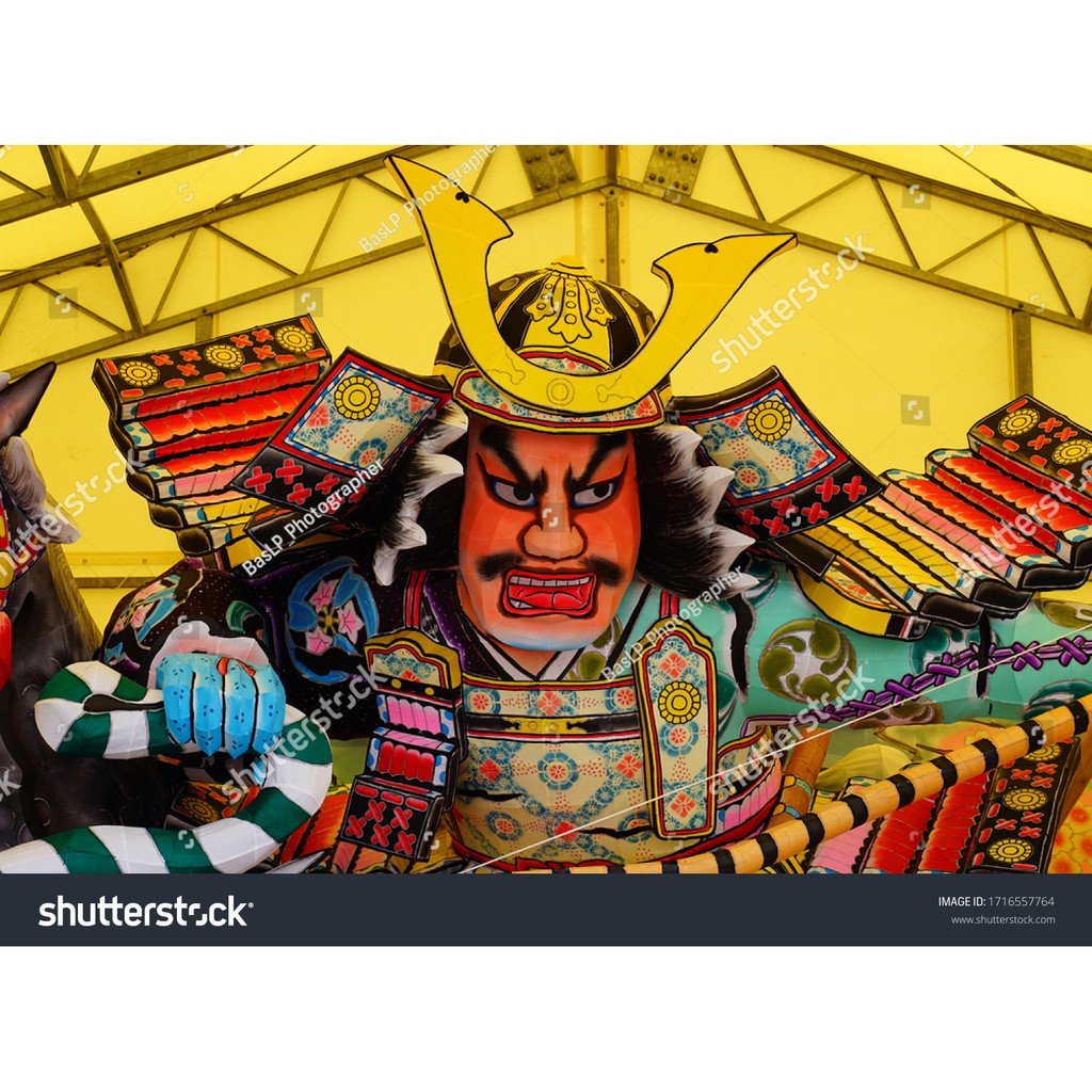 Tranh lụa 3d Samurai Nhật Bản SMRNB-09