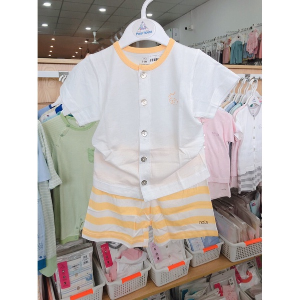 Bộ Cộc Cài Thẳng Nous cho bé từ 3M - 12M