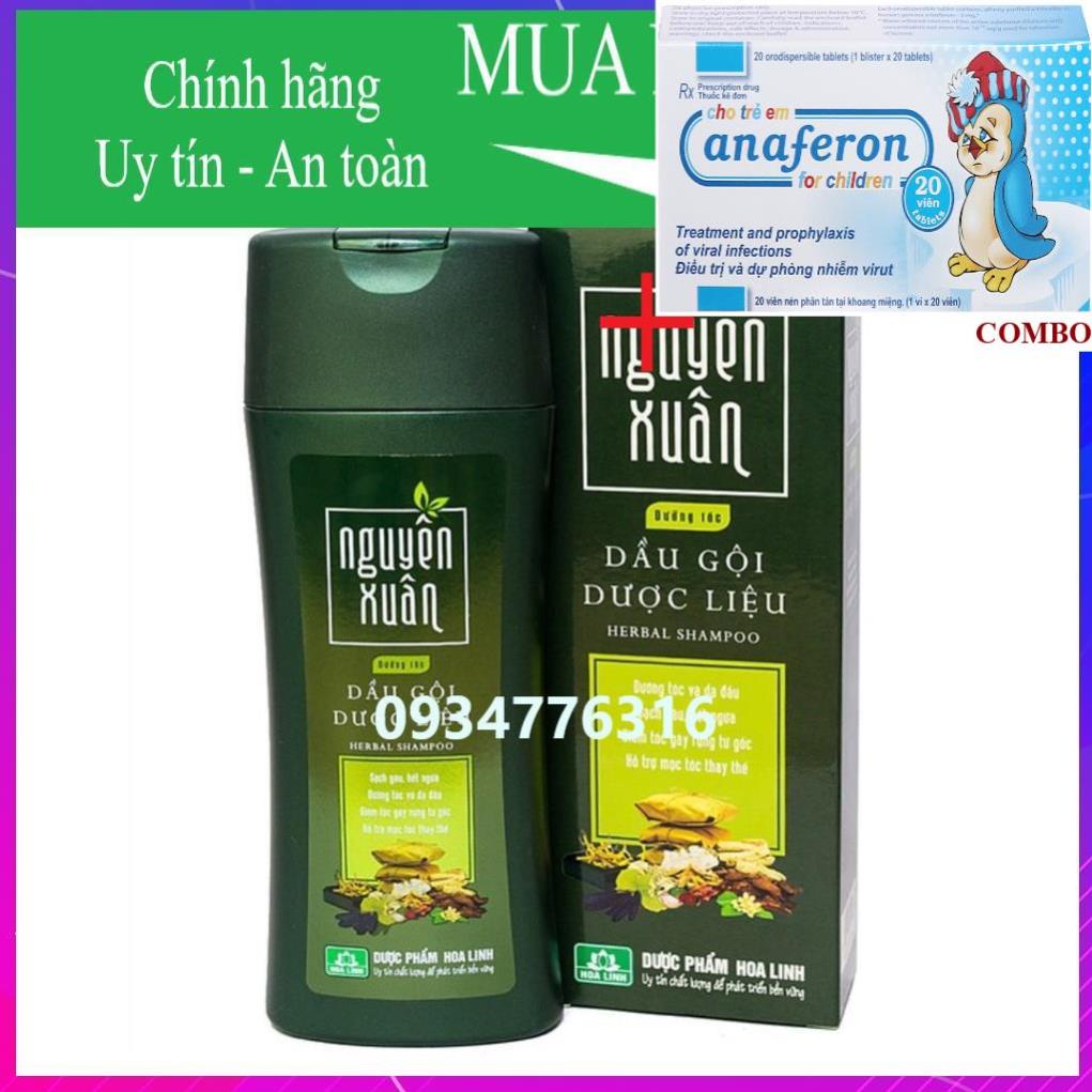 Combo Chim cánh cụt Nga+ ✅ Dầu Gội Dược Liệu Nguyên Xuân 200ml