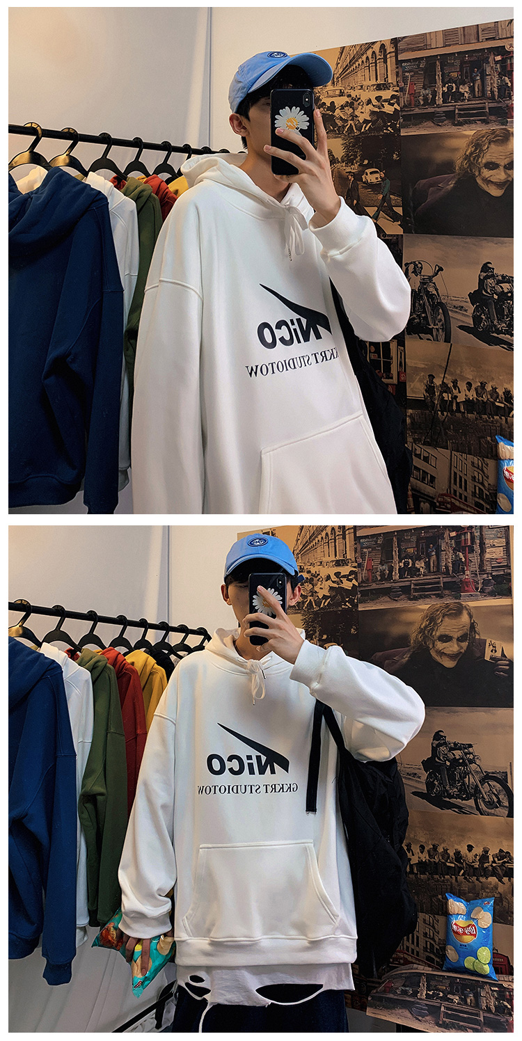 Áo hoodie dài tay phong cách hip hop đường phố cá tính cho nam size M-5XL | BigBuy360 - bigbuy360.vn