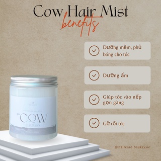 Cow ultra-nourishing hair mask - ủ tóc sữa bò