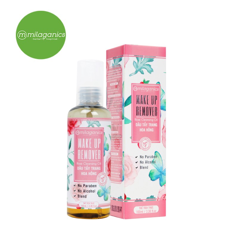 COMBO TẨY TRANG Toner Trà xanh 100ml+ Dầu Tẩy trang Hoa hồng MILAGANICS 100ml | BigBuy360 - bigbuy360.vn