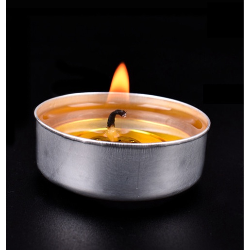 Nến viên , đèn cầy tealight (vật phẩm thờ cúng , trang trí )