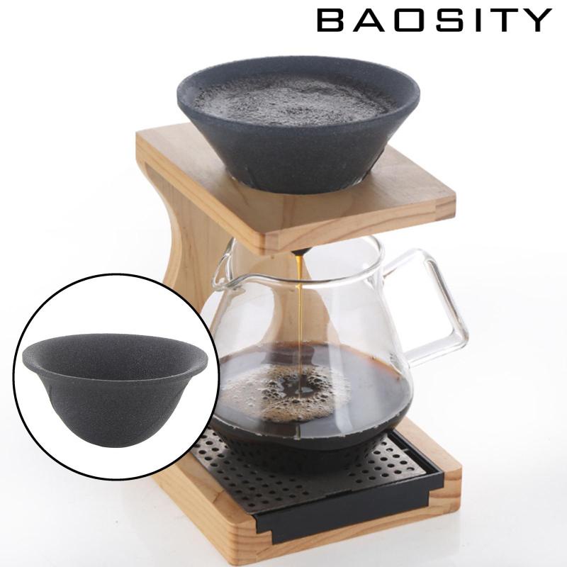 Bát gốm lọc cà phê nhỏ giọt thủ công có thể tái sử dụng