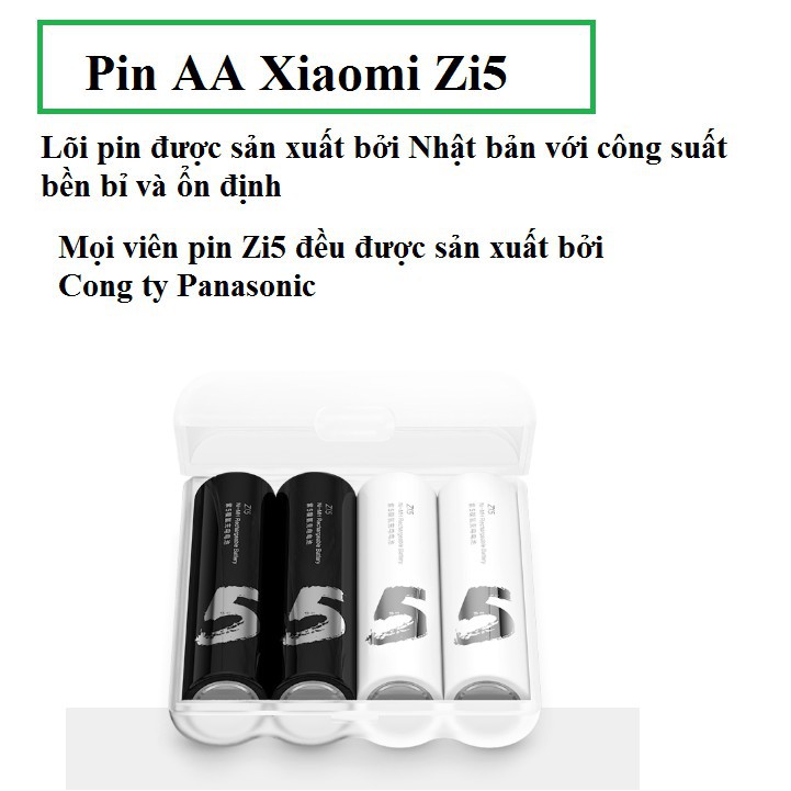 Bộ sạc pin ZI5/ZI7 ZMI PB401 PB411 Bộ đồ