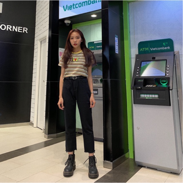 #Q300CS quần slim Baggy Jeans (4 màu)