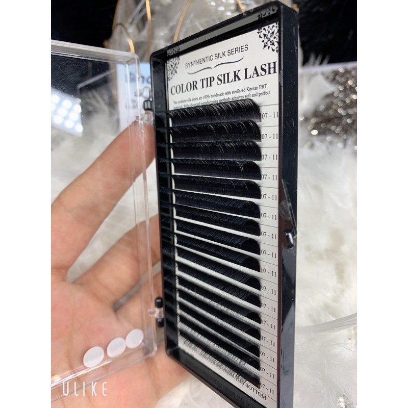 Mi color tip silk lash dày 0,7