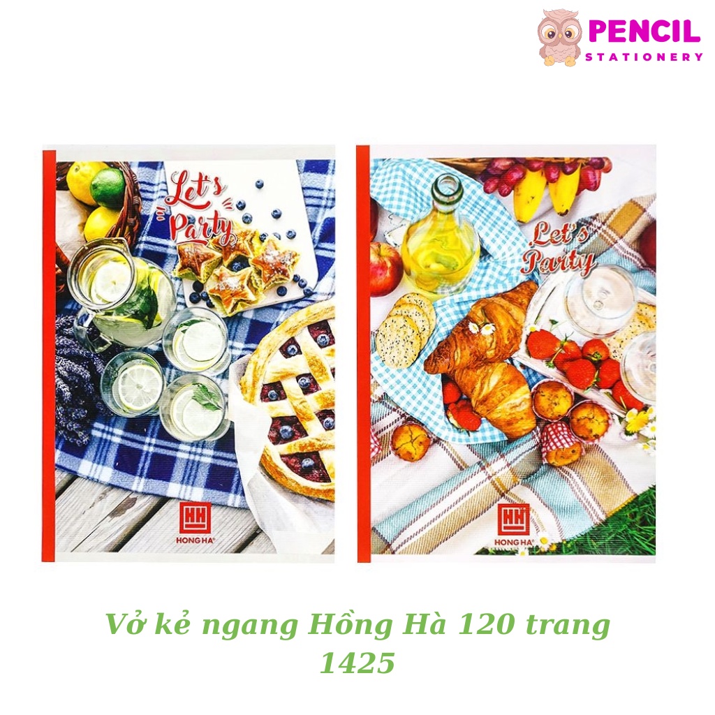 Vở Kẻ Ngang 72 trang/ 120 trang Hồng Hà, Vở Viết Kẻ Ngang Giấy Mịn Sạch Đẹp Hàng Sẵn