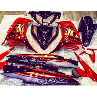 Tem Crom LC 135 đỏ đen Rời