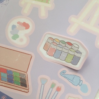 gia.palpitate | Sticker sheet Art