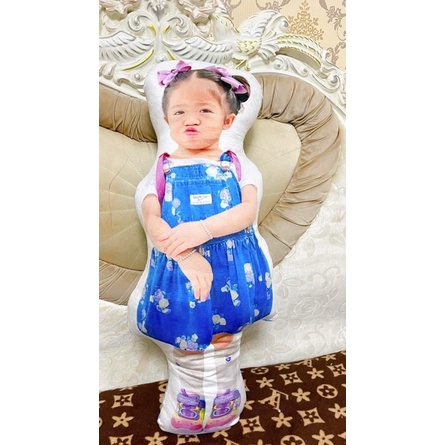 Gối tạo hình người theo yêu cầu size 50cm