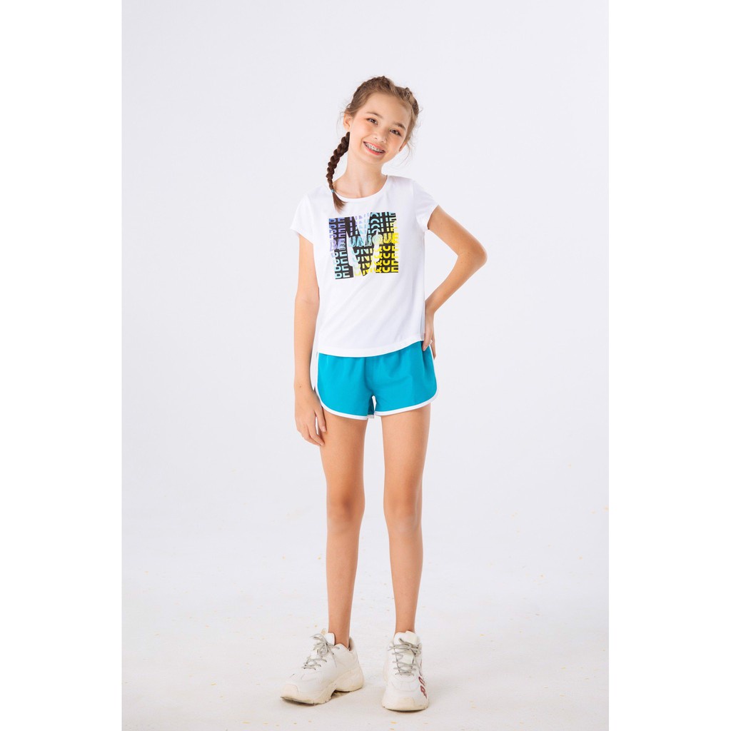 Quần Short Bé Gái M.D.K Pull-On Short With Piping Contrast M.D.K - chất liệu Dri-Fit nhẹ, mát, thấm hút mồ hôi tốt